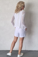 Load image into Gallery viewer, Luccia White Livi Shorts