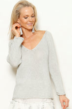 Load image into Gallery viewer, Luccia Plain Grey Vivienne Knit