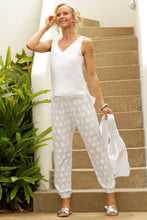 Load image into Gallery viewer, Luccia White/White Sequin Rinnie Pant
