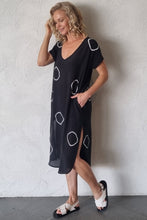 Load image into Gallery viewer, Luccia Black Circle Aggi Dress