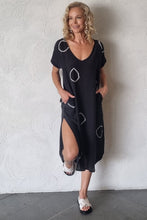 Load image into Gallery viewer, Luccia Black Circle Aggi Dress