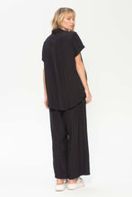 Load image into Gallery viewer, Mela Purdie Mache Black Pace Pant