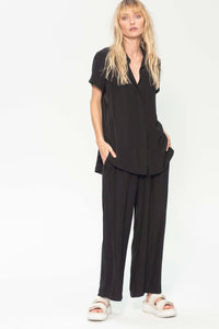 Mela Purdie Mache Black Pace Pant