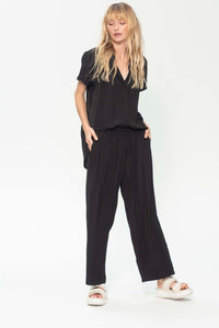 Mela Purdie Mache Black Pace Pant