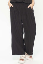 Load image into Gallery viewer, Mela Purdie Mache Black Pace Pant