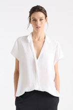 Load image into Gallery viewer, Mela Purdie Mache White Stand Shirt