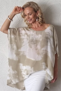 Luccia Sand Negative Loren Top