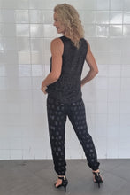 Load image into Gallery viewer, Luccia Black/Black Sequin Rinnie Pant