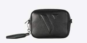 Vestirsi Leather Black Vanessa Cross Body Bag