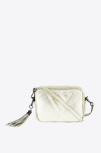 Load image into Gallery viewer, Vestirsi Leather Gold Vanessa Cross Body Bag